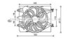 AVA QUALITY COOLING FT7599 Fan, radiator